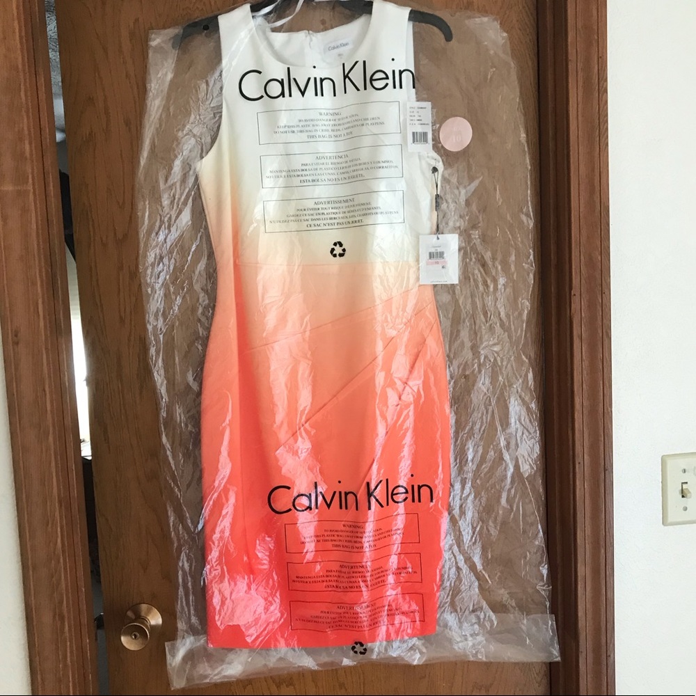 Ombré Calvin Klein dress